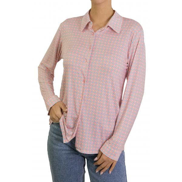 Camicia fantasia in viscosa  "Fanny"
